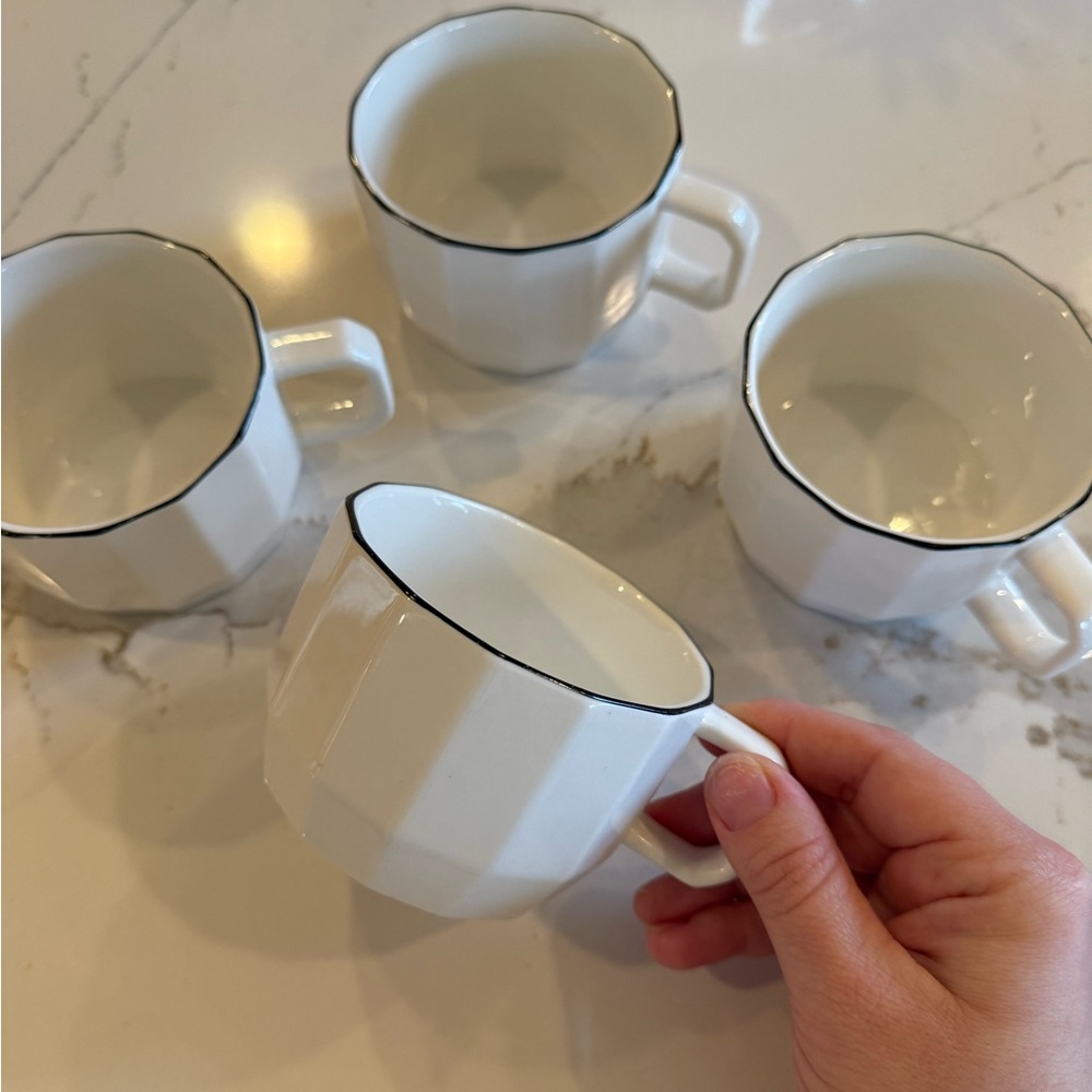 Scandinavian style coffee mugs